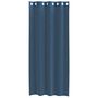 Voir la diapositive 4 : VIDAXL Rideaux en voile avec œillets 2 pcs bleu royal