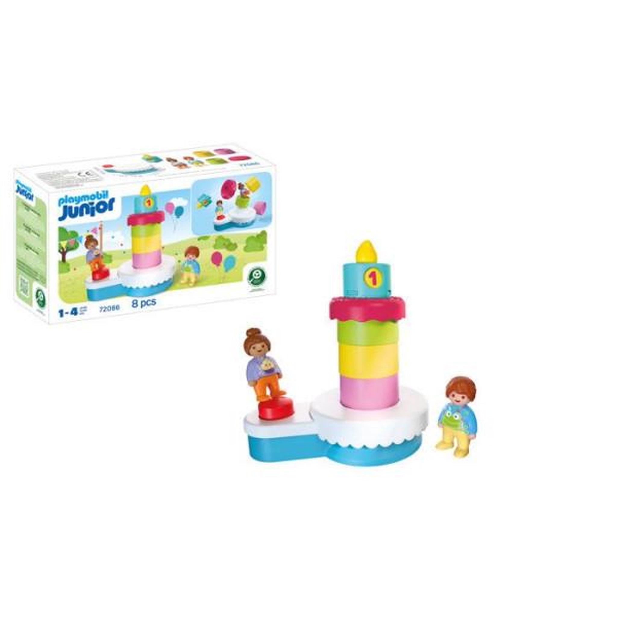 Voir la diapositive 3 : PLAYMOBIL PLAYMOBIL Junior 72086 Gâteau d'anniversaire
