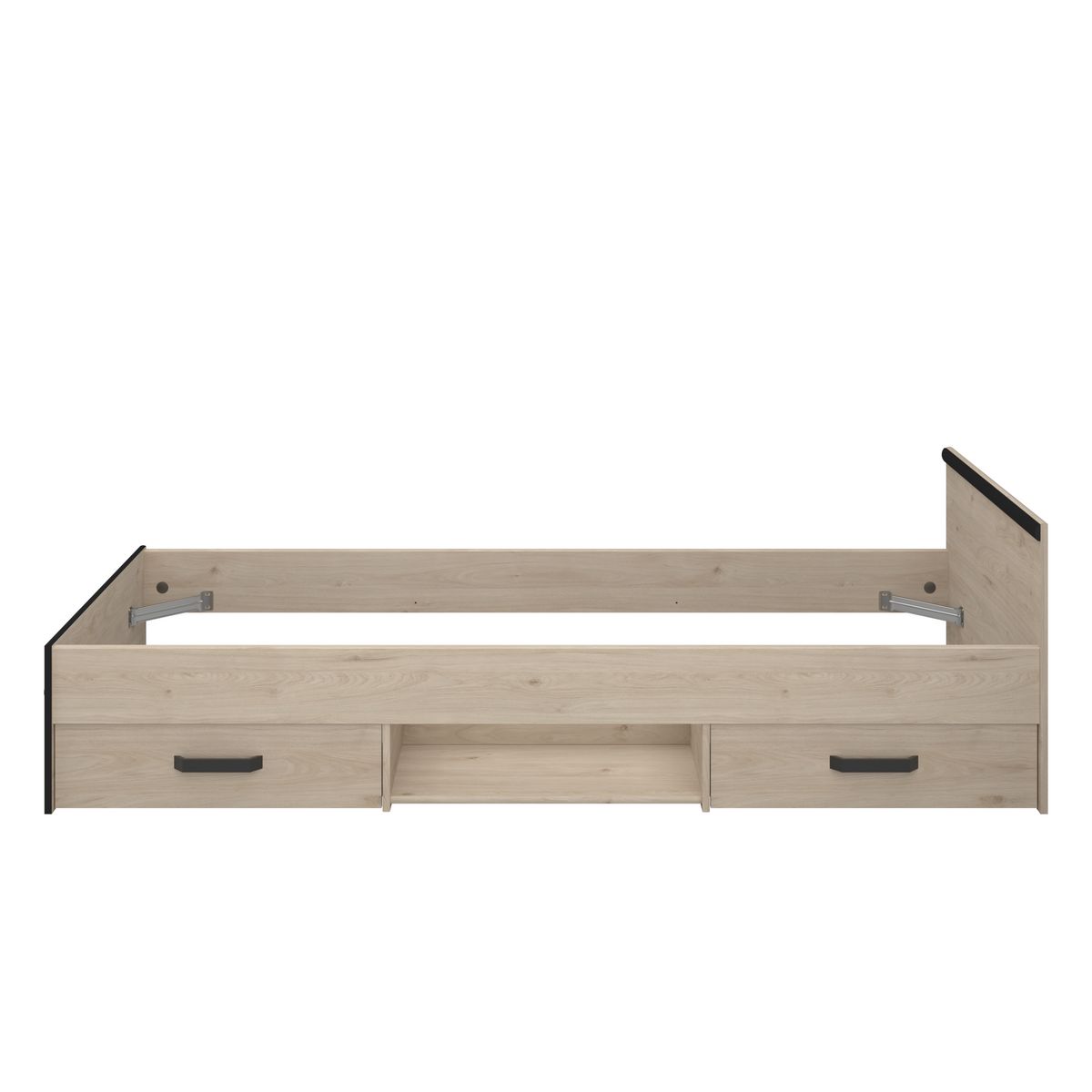 Lit junior 90x200cm avec 2 tiroirs DOWNTON