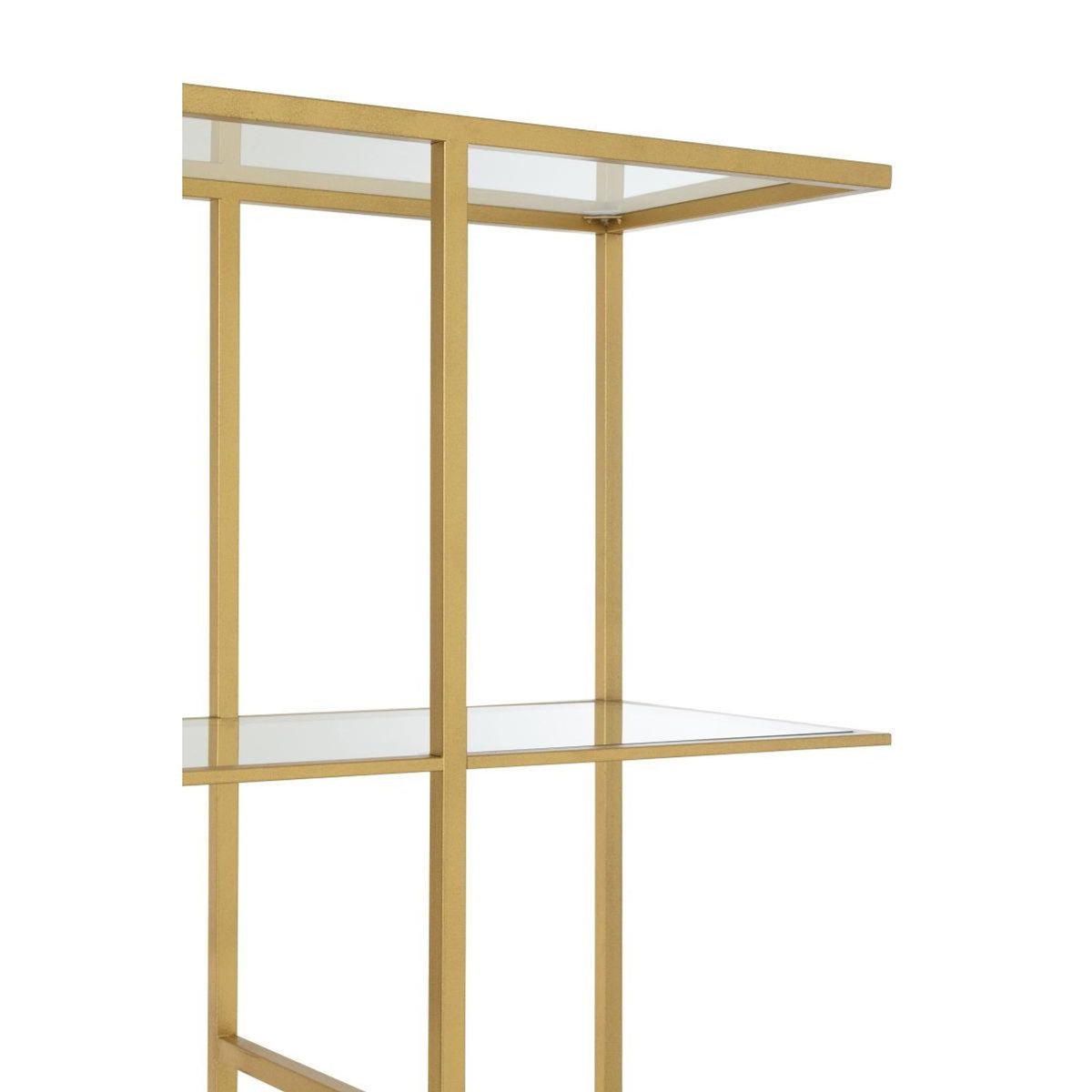 Paris Prix Étagère en Verre  Thaddeus  180cm Doré