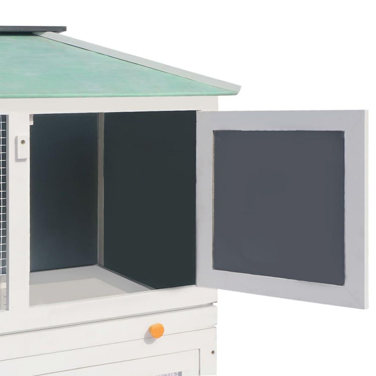 VIDAXL Cage double pour animaux Bois