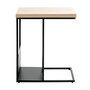 Voir la diapositive 2 : Paris Prix Table d'Appoint Porte Revues  Marie  60cm Naturel & Noir