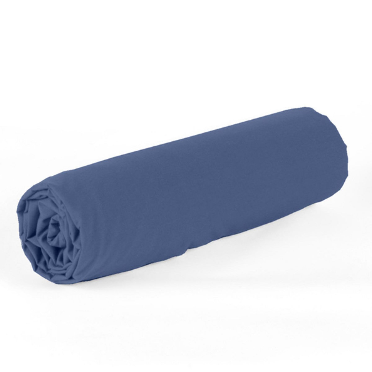 Drap housse unie en coton 