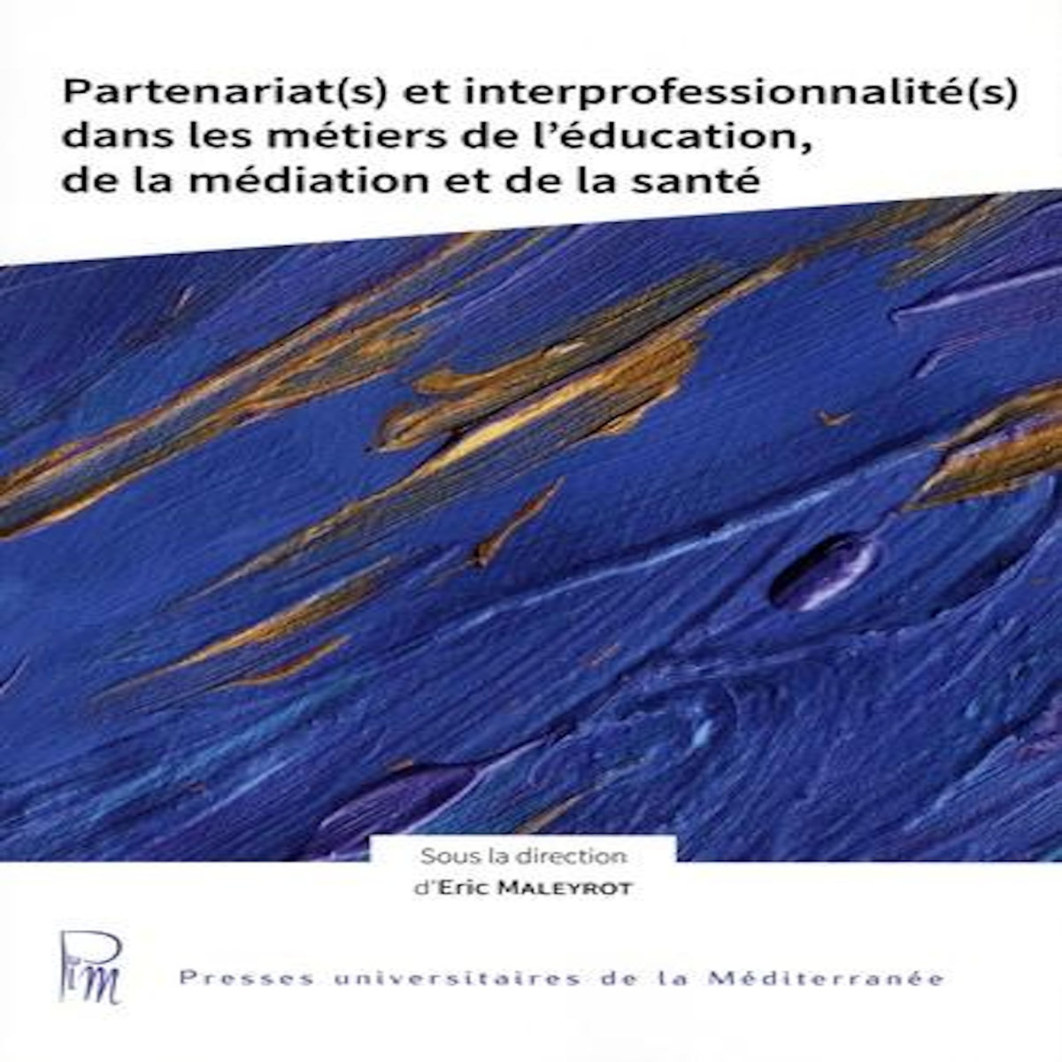 PARTENARIAT(S) ET INTERPROFESSIONNALITE(S) DANS LES METIERS DE L'EDUCATION, DE LA MEDIATION ET DE LA SANTE, Maleyrot Eric