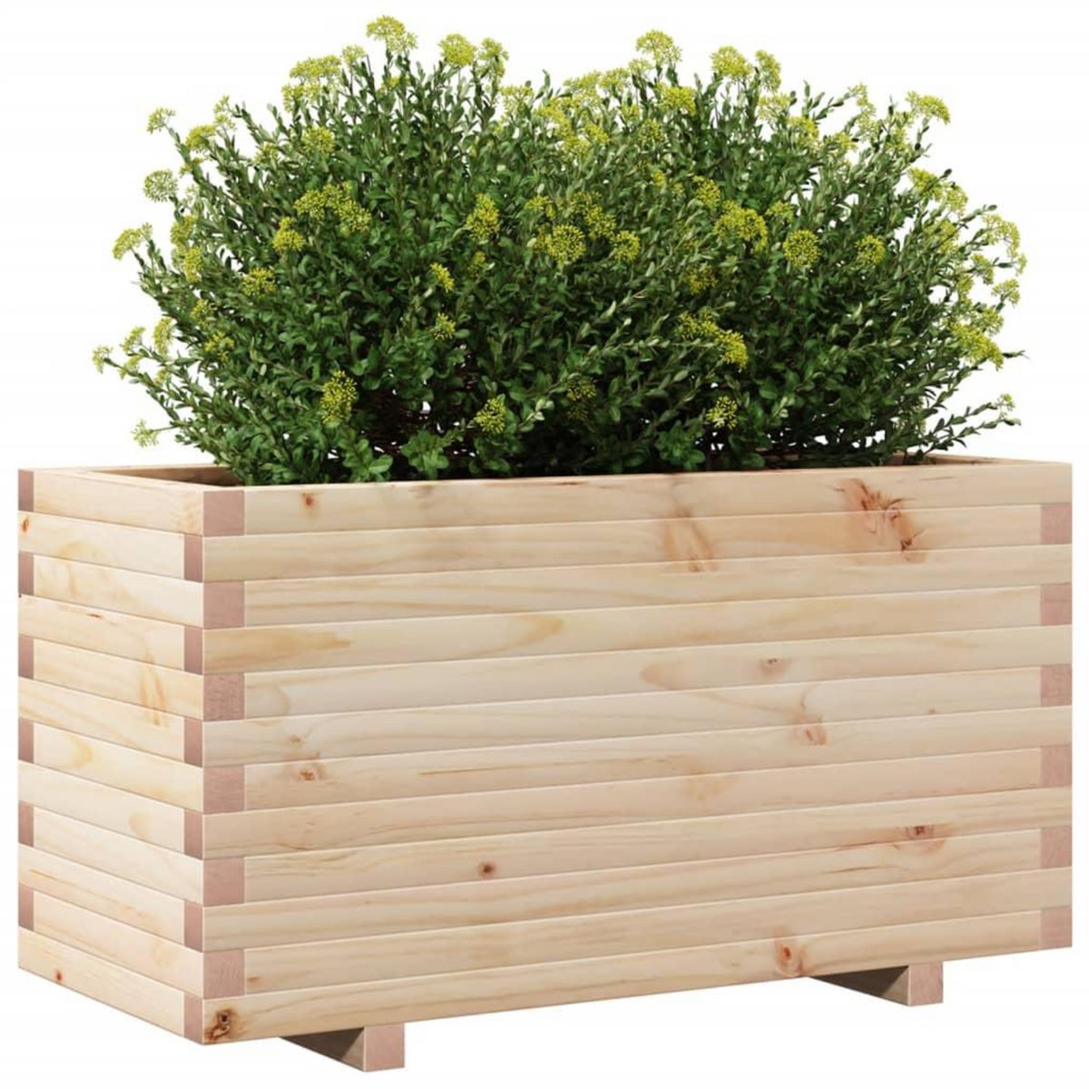 VIDAXL Jardiniere 90x40x49,5 cm bois de pin massif