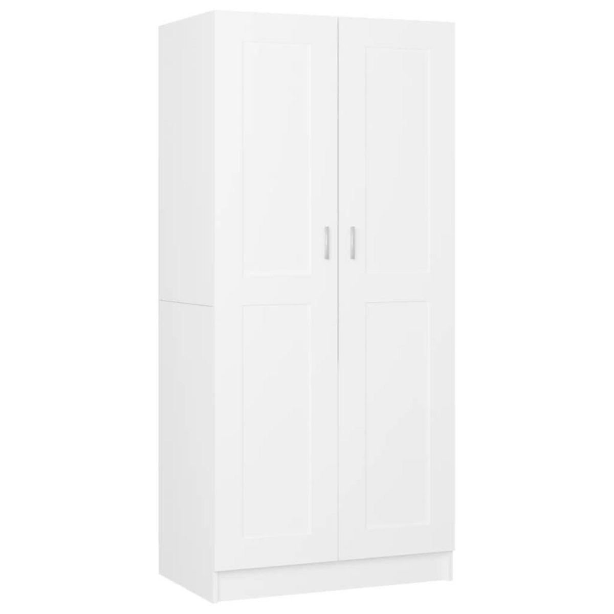 VIDAXL Garde-robe Blanc 82,5x51,5x180 cm Agglomere