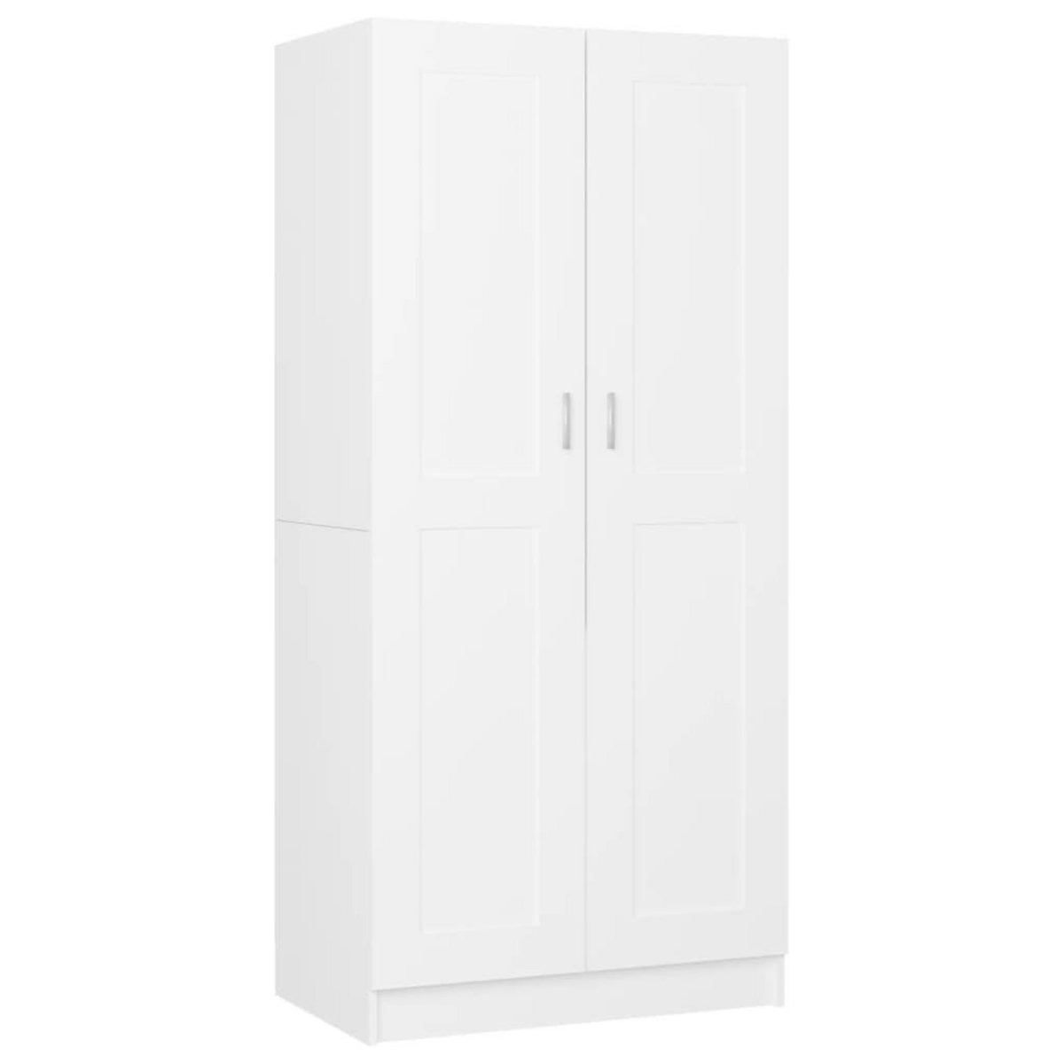 VIDAXL Garde-robe Blanc 82,5x51,5x180 cm Agglomere
