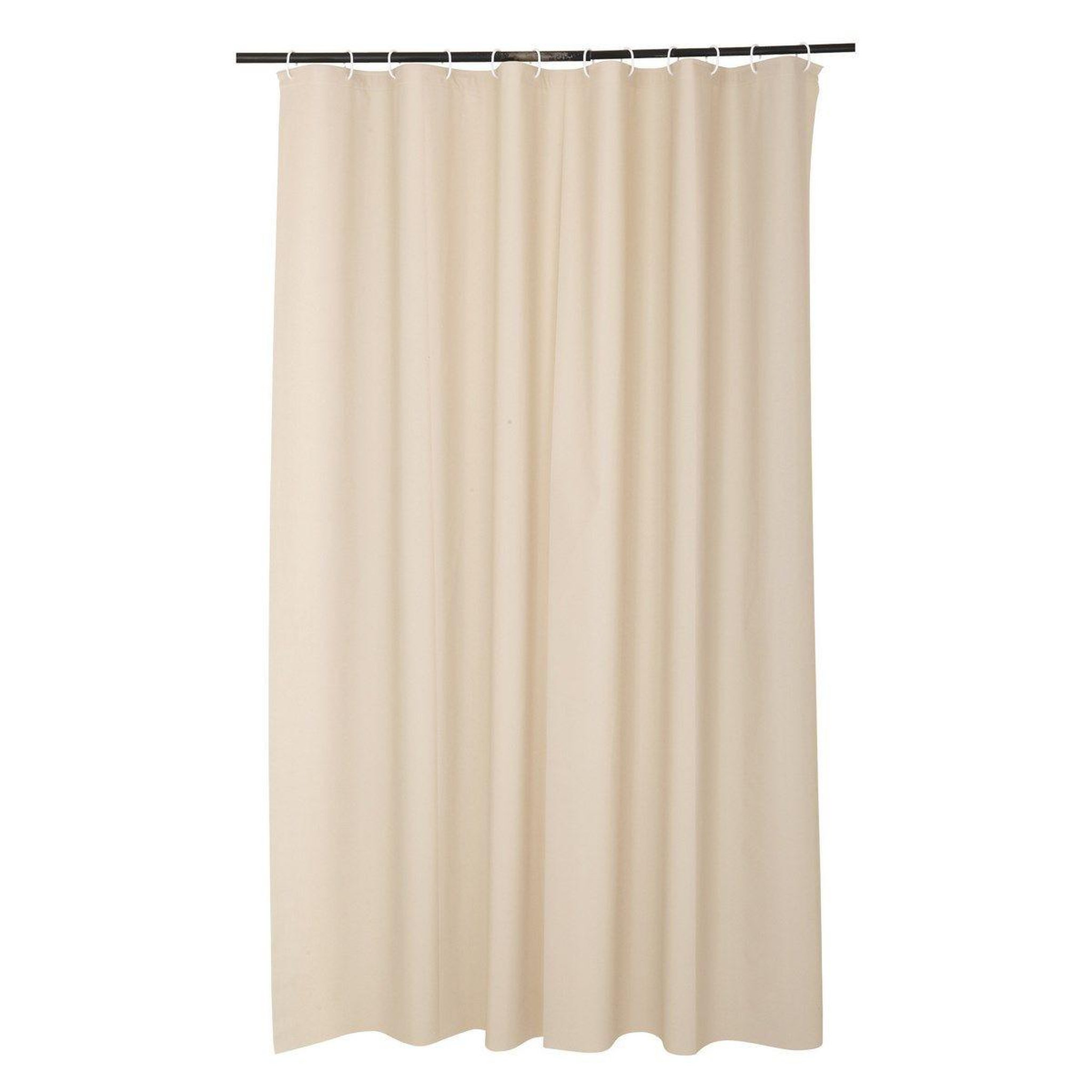 Douceur d'Intérieur Rideau de douche peva  vitamine ii  180x200cm taupe
