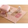Voir la diapositive 3 : ATMOSPHERA Tapis enfant rectangulaire Marelle - 80 x 150 cm - Rose