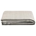 VIDAXL Tapis de tente 650x250 cm Gris fonce