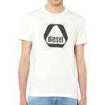 DIESEL T shirt  Homme Diesel Diegor81E. Coloris disponibles : Blanc