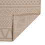 Voir la diapositive 2 : VIDAXL Tapis a tissage plat d'exterieur 160x230 cm Rayures brunes