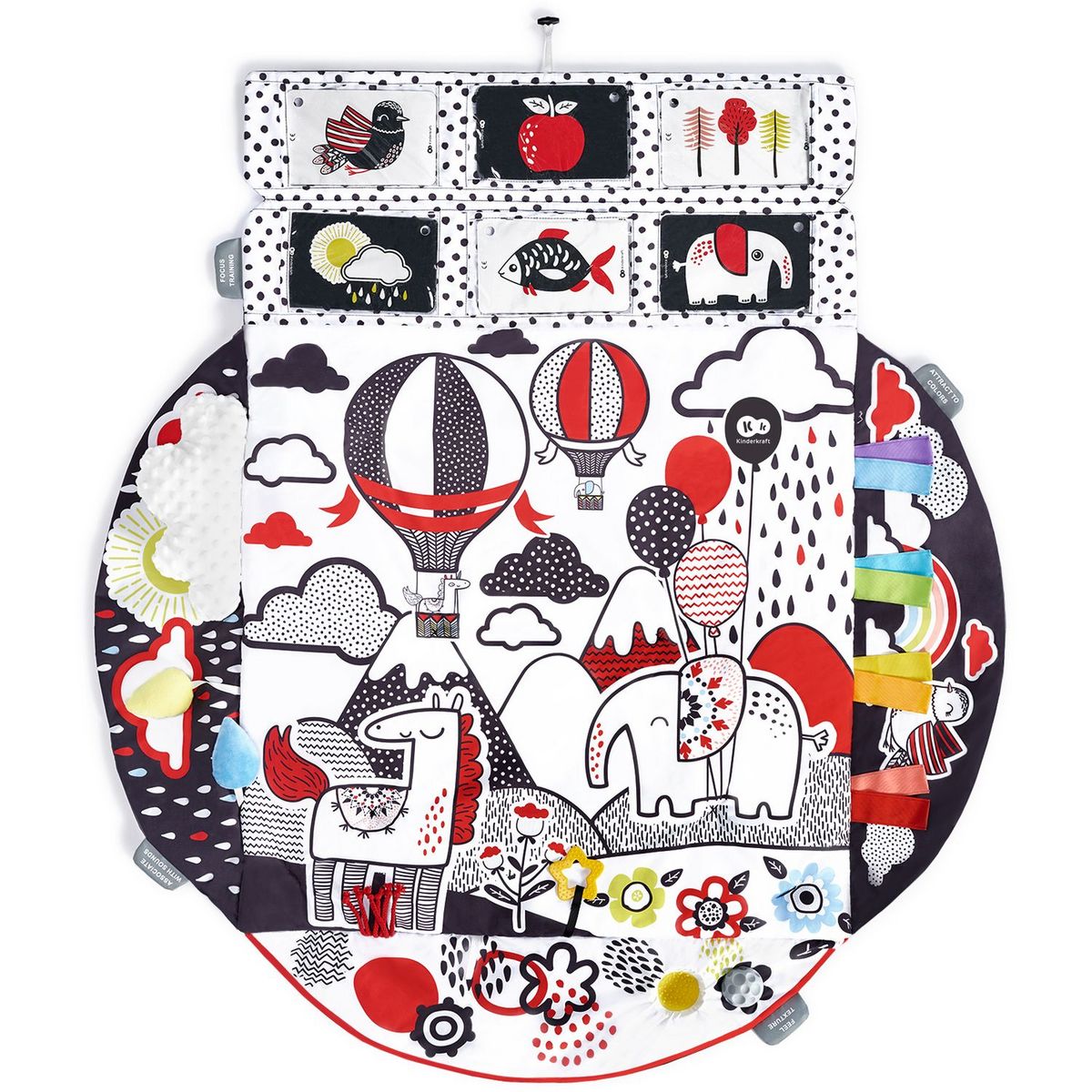 KINDERKRAFT Tapis d'éveil 4SMART multicolore bébé 