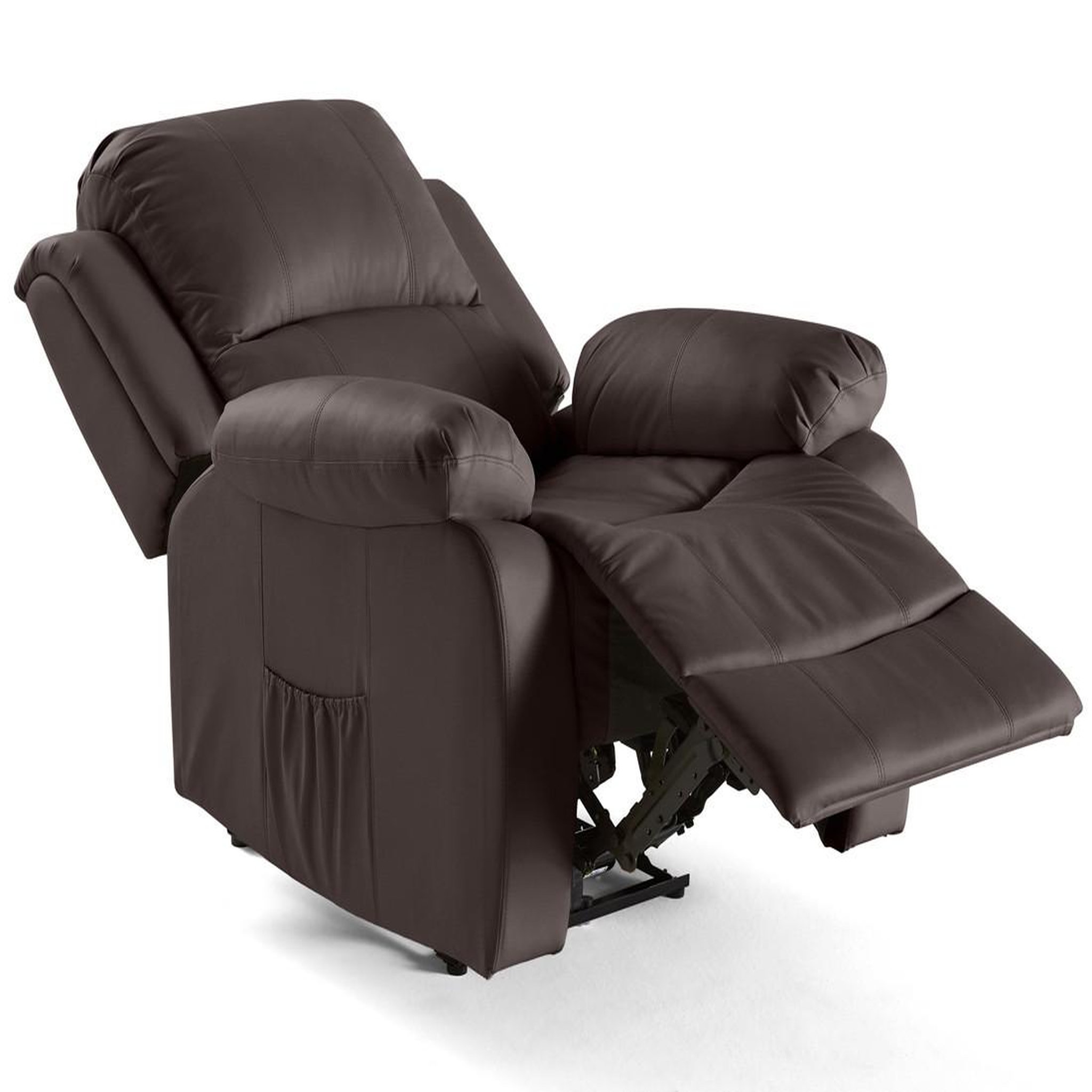Voir la diapositive 3 : BEST MOBILIER Armand - fauteuil relax électrique en simili