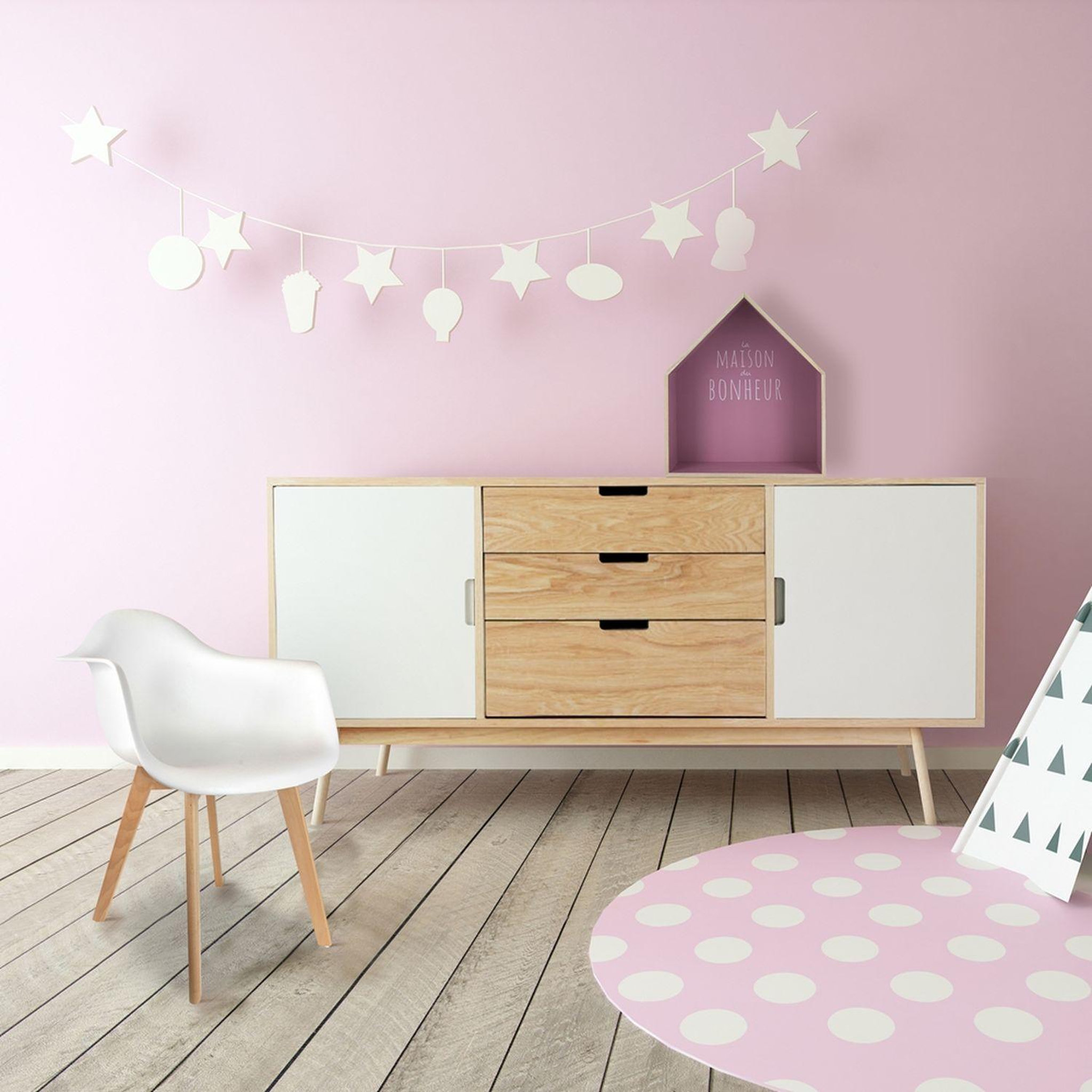 Voir la diapositive 5 : The Home Deco Factory Fauteuil scandinave enfant - h. 54 cm - blanc