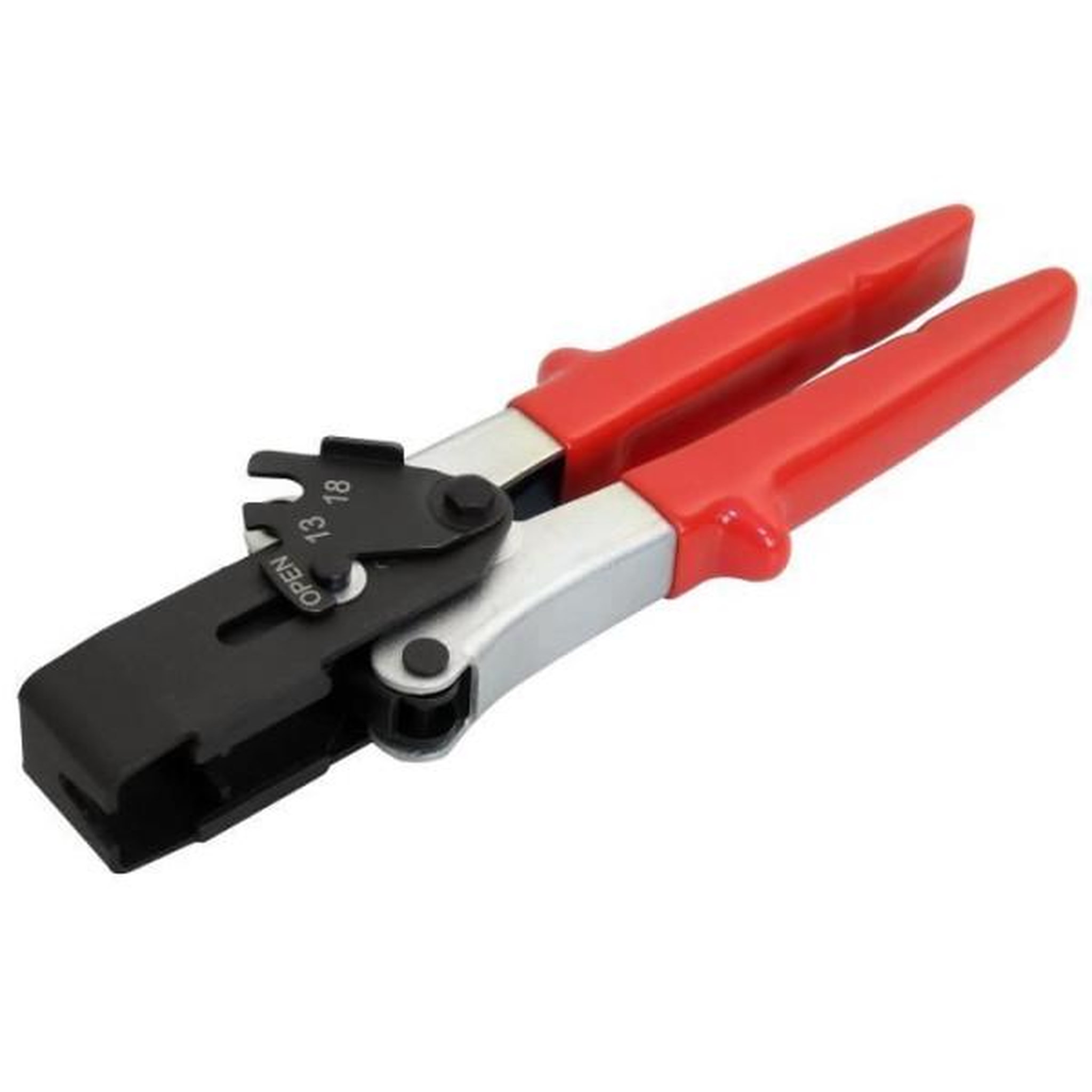 Voir la diapositive 2 : Fartools Pince a cheville en métal - FARTOOLS - Ø 4 a 8 mm - Rouge - A cheville