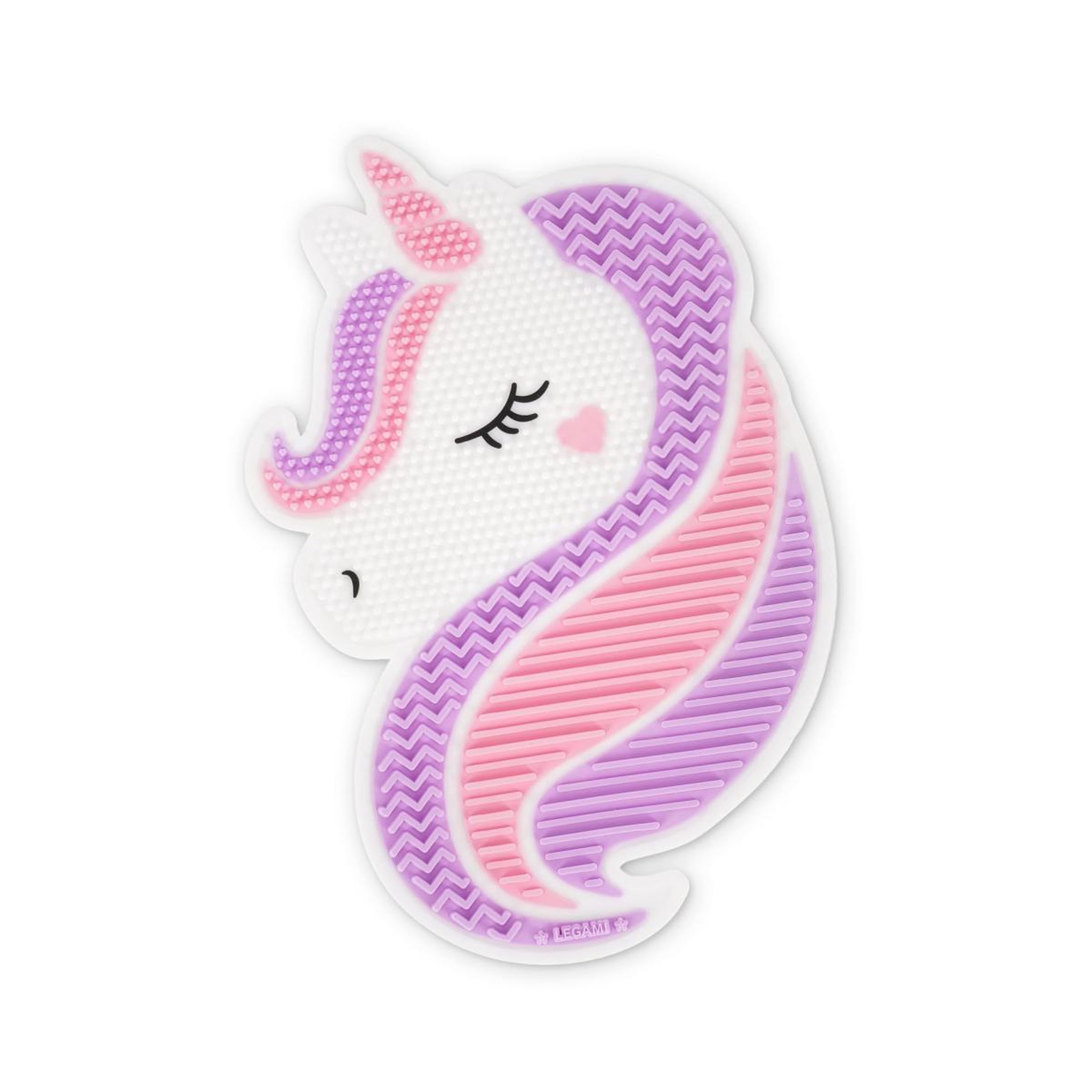 LEGAMI Brush it off! - tapis nettoyage pinceaux maquillage - unicorn