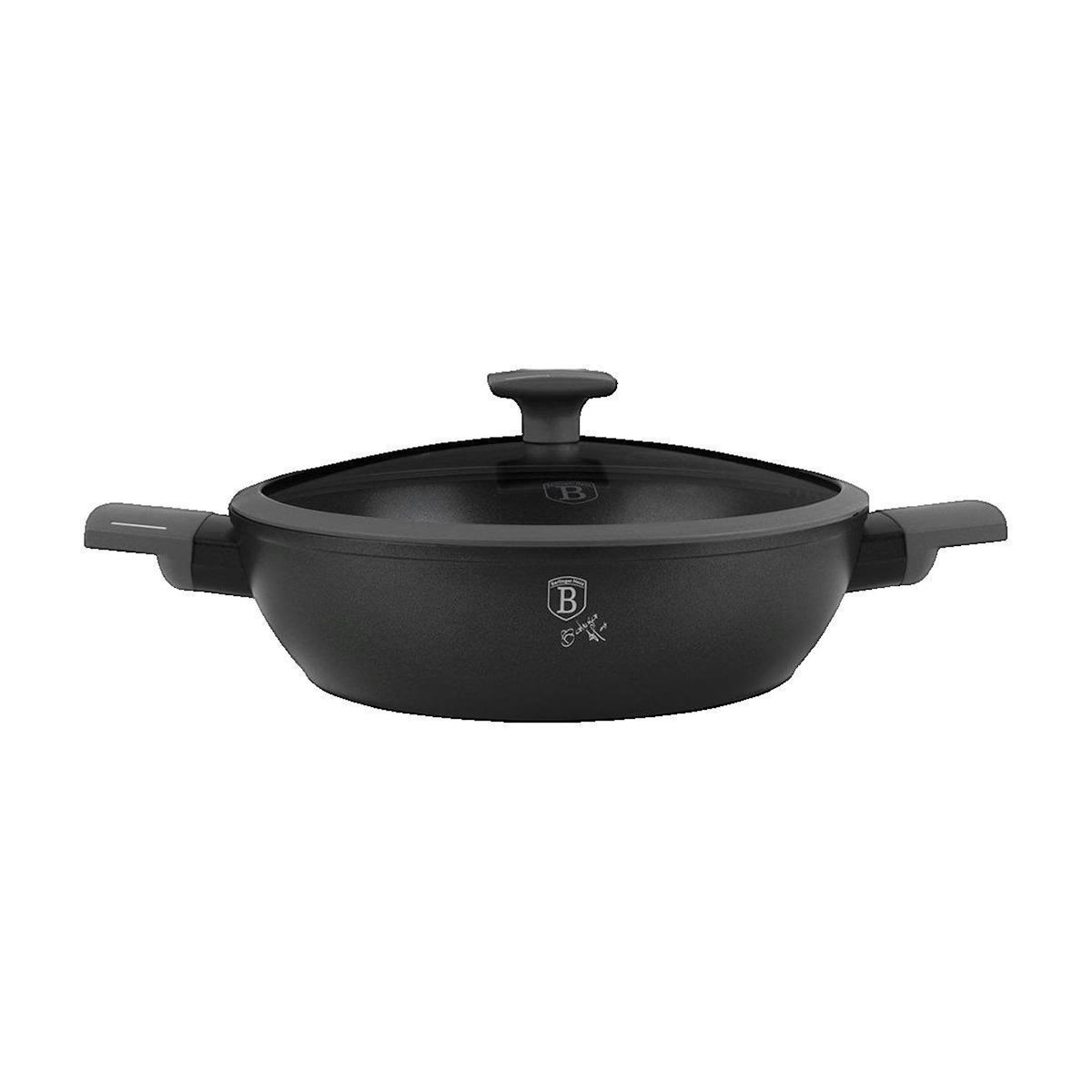 BERLINGER HAUS Casserole Berlinger Haus 28 cm Anthracite avec revêtement TitanPro antiadhésif