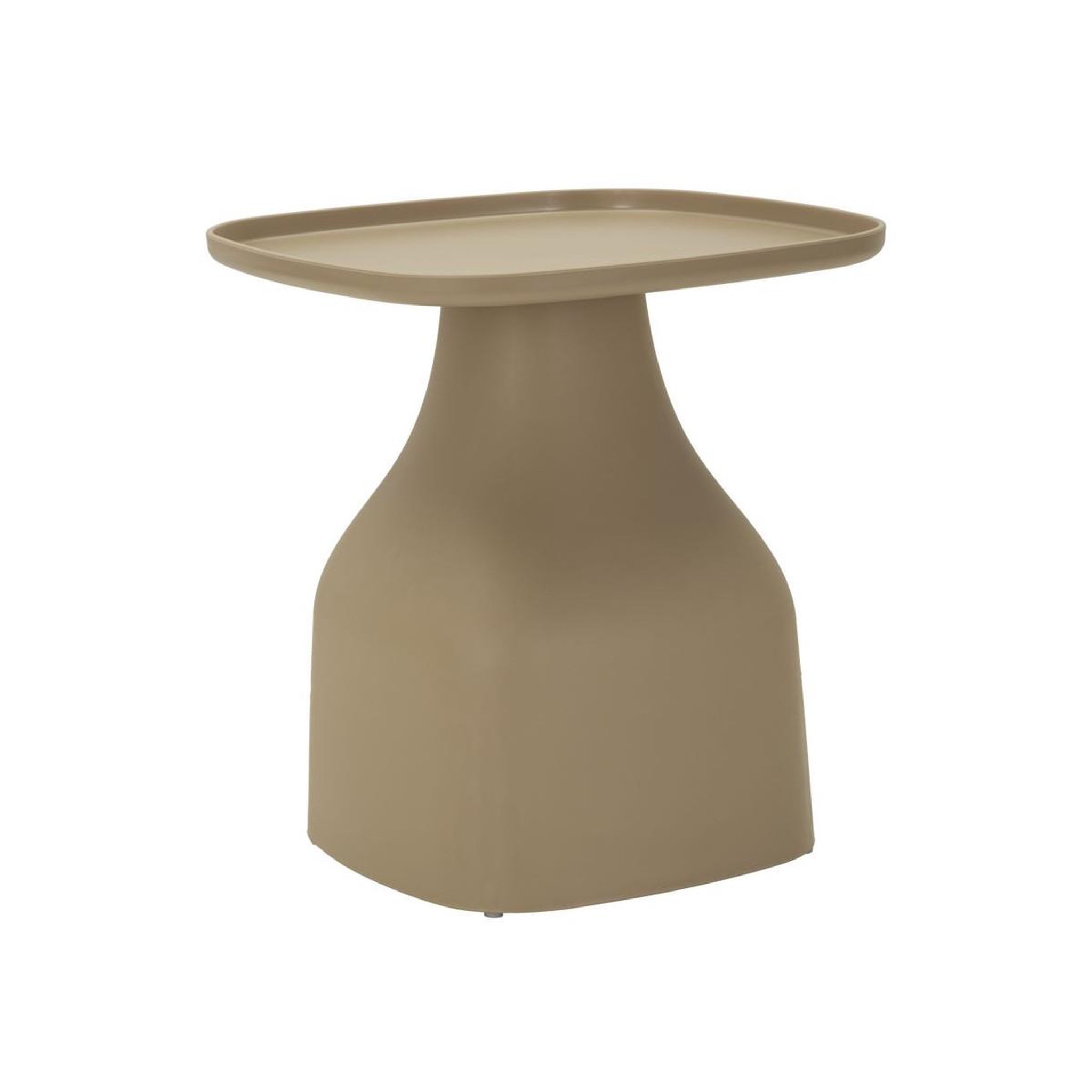 Paris Prix Table d'appoint carrée  gea  50cm gris