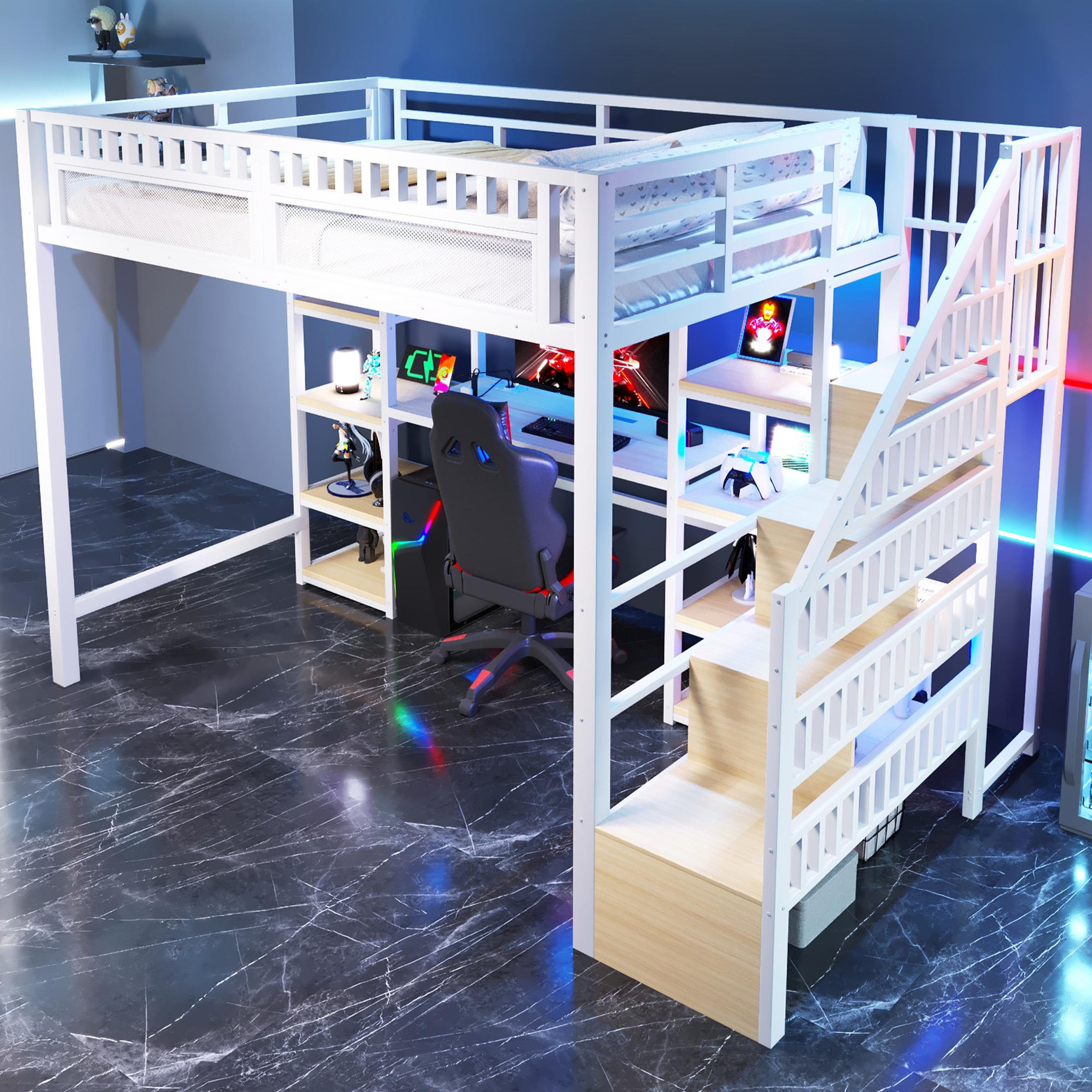 Voir la diapositive 5 : MERAX Lit mezzanine