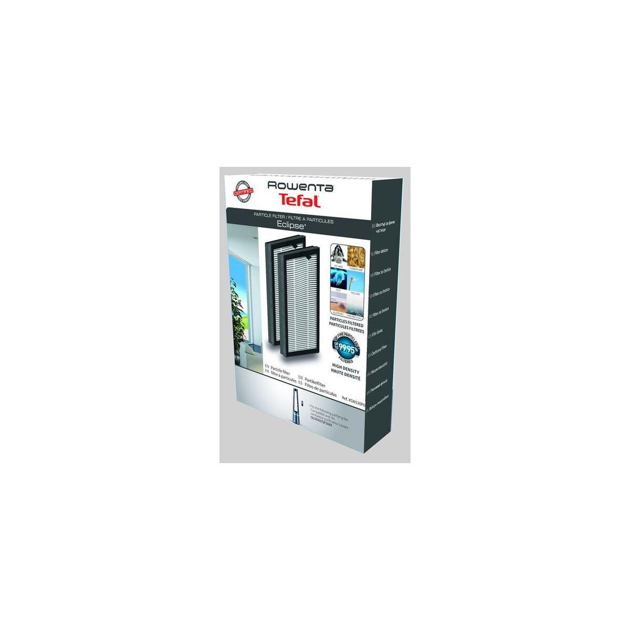 Voir la diapositive 2 : ROWENTA Filtre XD6520F0