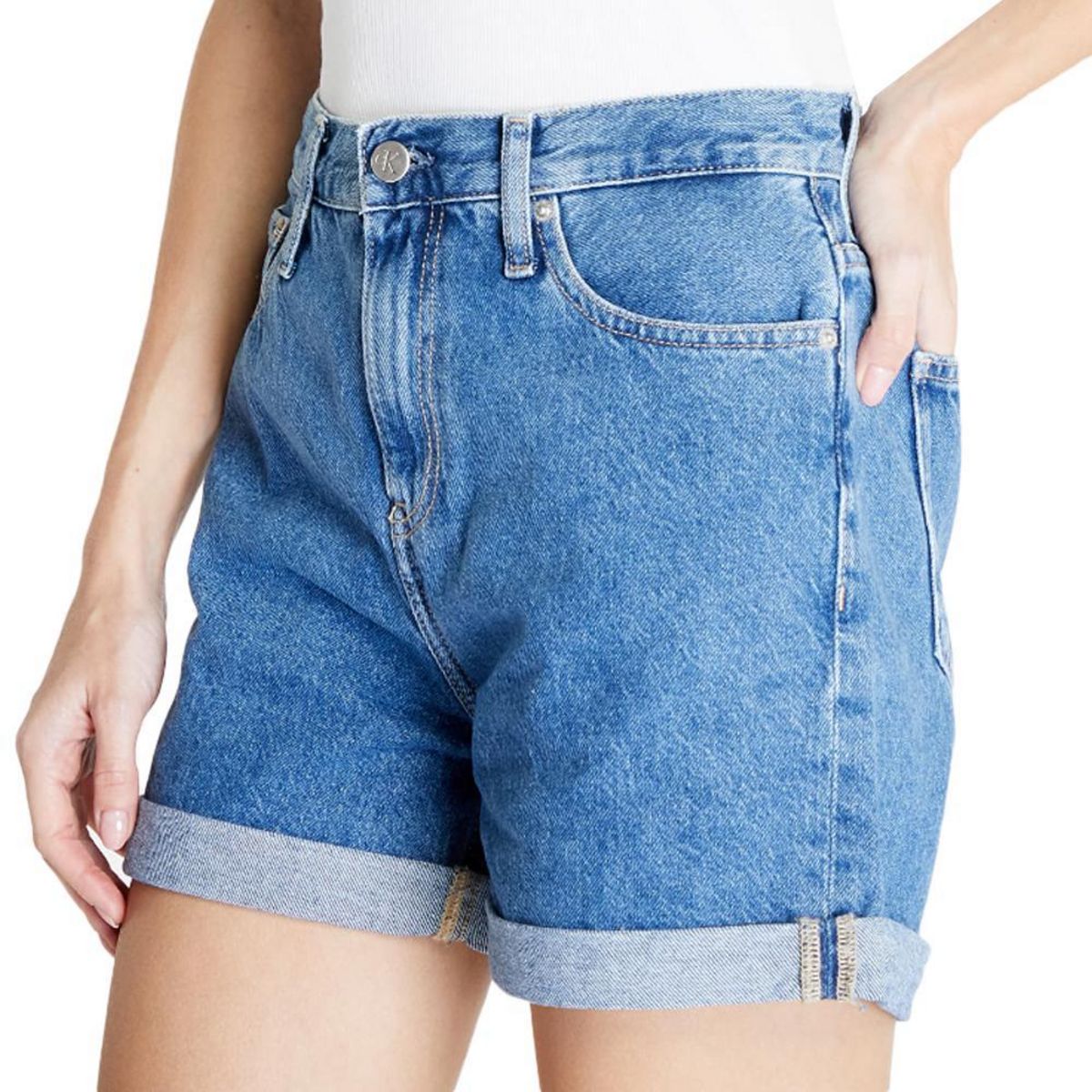 CALVIN KLEIN JEANS Short Mom  Femme Calvin Klein Jeans J20J222801