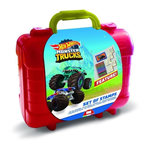 Multiprint Travel Set - MULTIPRINT - 42143 - 5 tampons Hot Wheels, 10 crayons
