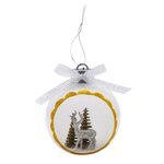 WERKAPRO Boule de renne lumineuse  10 x 8 x 12 cm