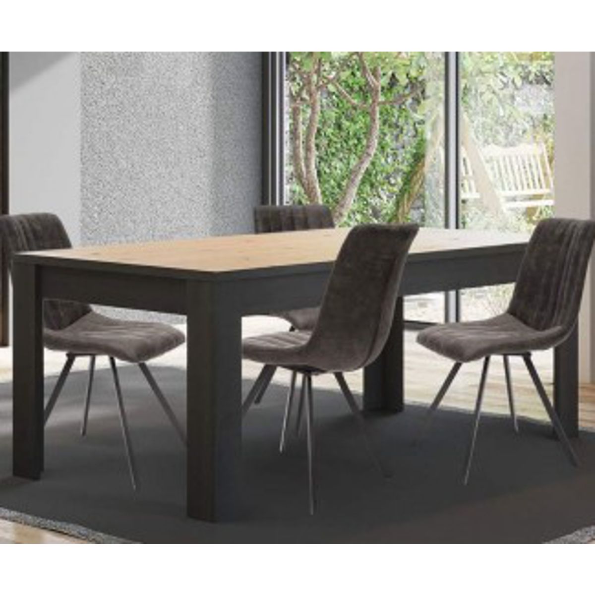 Table de séjour salle à manger fixe L180cm VIVA