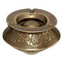 Voir la diapositive 1 : ATMOSPHERA Cendrier Rond en Métal  Oasis  12cm Or