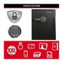 Voir la diapositive 6 : Master lock Coffre-fort [Ignifuge et Etanche] [XXL 56,6L] [combinaison électronique] - LFW205FYC
