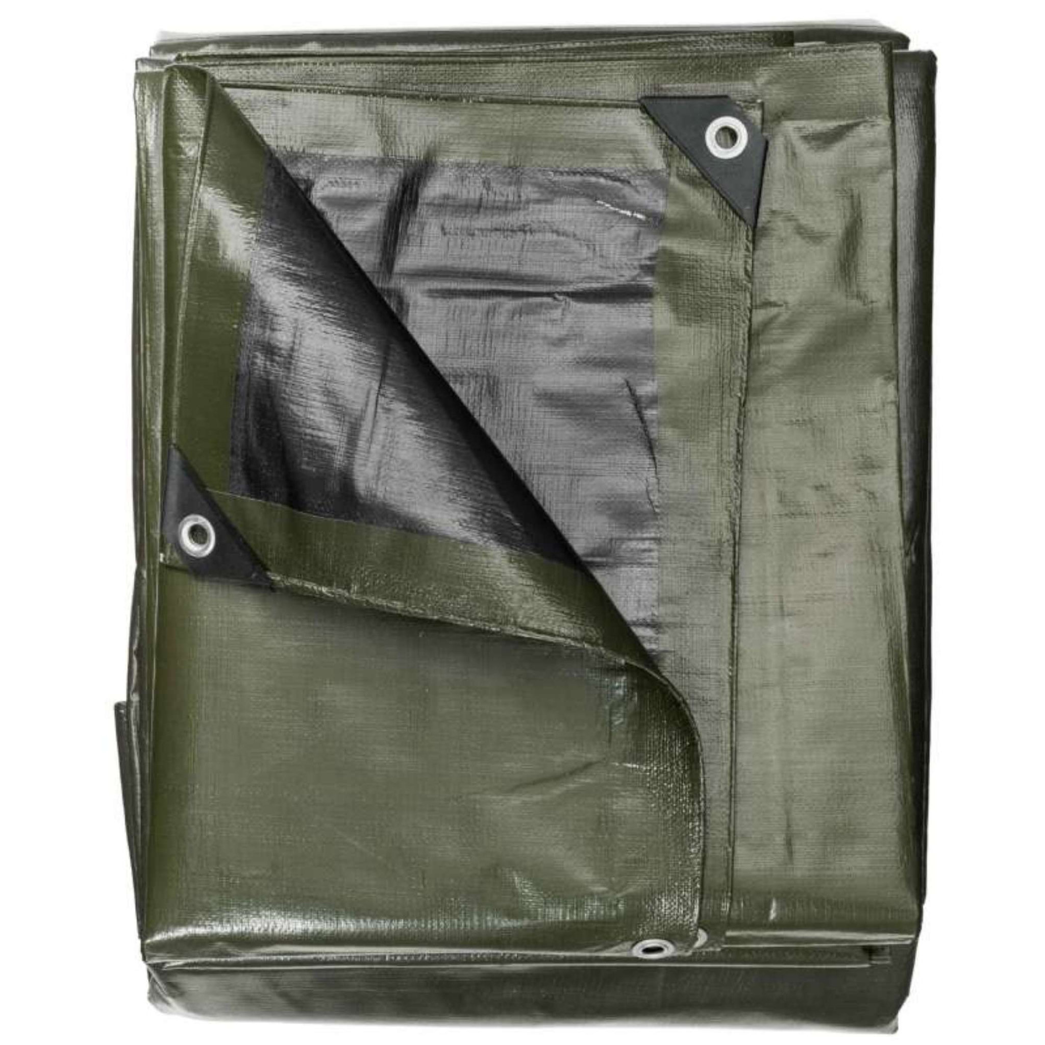 Voir la diapositive 2 :  Bâche industrielle 240 g/m2 ultra lourde 6 x 10 m