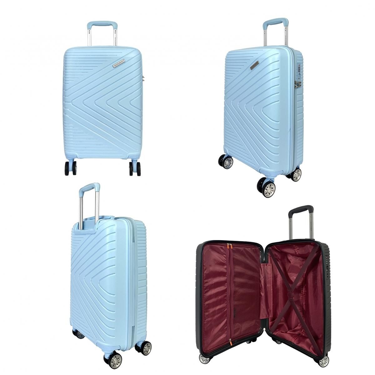 David Jones Valise cabine rigide TSA 56cm