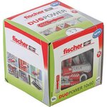 Fischer Boîte de 50 Chevilles DUOPOWER 10x50 DIY