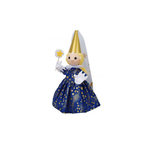 BASS & BASS Marionnette Fee Bleue 35 cm