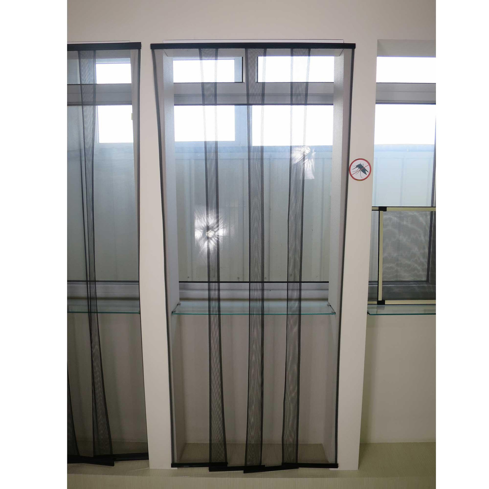 Voir la diapositive 3 : WERKAPRO Moustiquaire rideau de porte werka pro  100 x 220cm