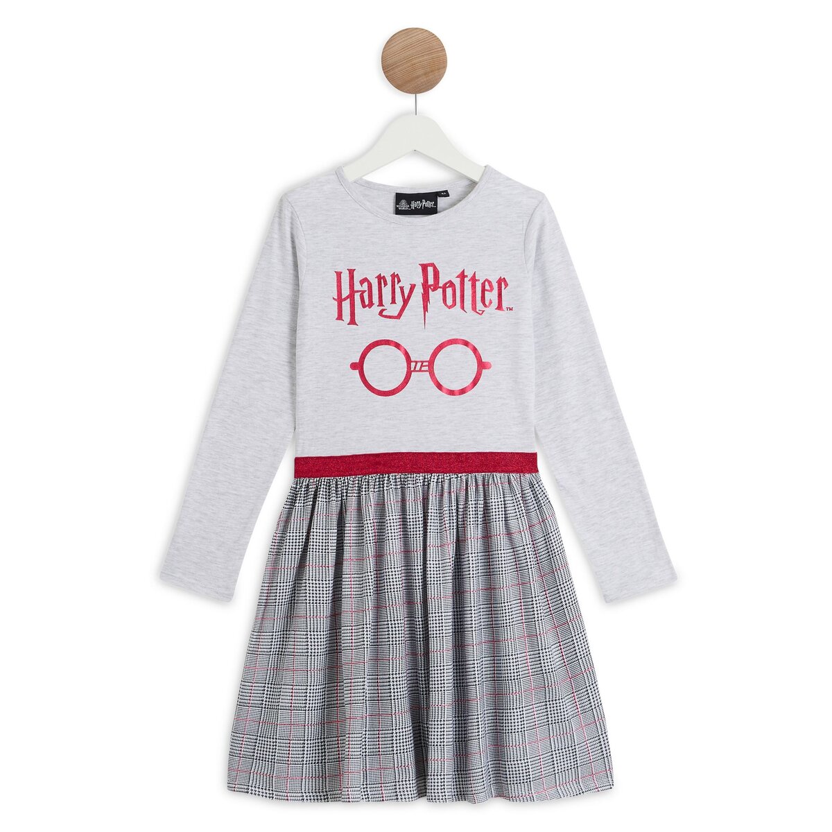 HARRY POTTER Robe manches longues à volants fille Harry Potter