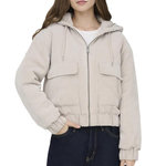 Only Veste  Femme Only Suva Corduroy. Coloris disponibles : Beige