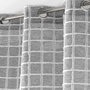 Voir la diapositive 2 : Paris Prix Rideau Voilage à Œillets  Karrona  140x240cm Anthracite