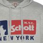 Voir la diapositive 2 : Schott Sweat Gris Homme Schott NYC