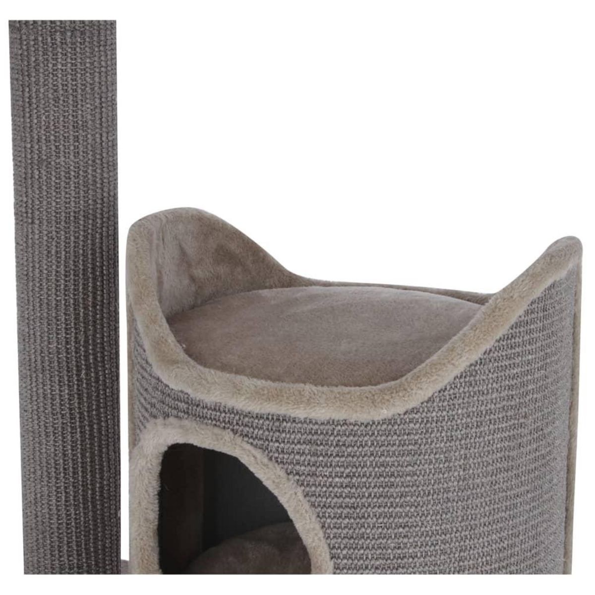 KERBL Kerbl Arbre a chat Tiana 130 cm Gris