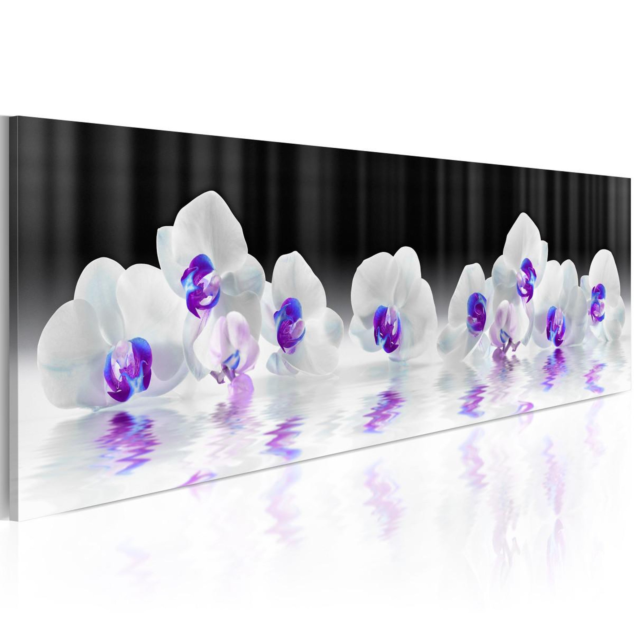 Voir la diapositive 1 : Paris Prix Tableau imprimé  water orchids