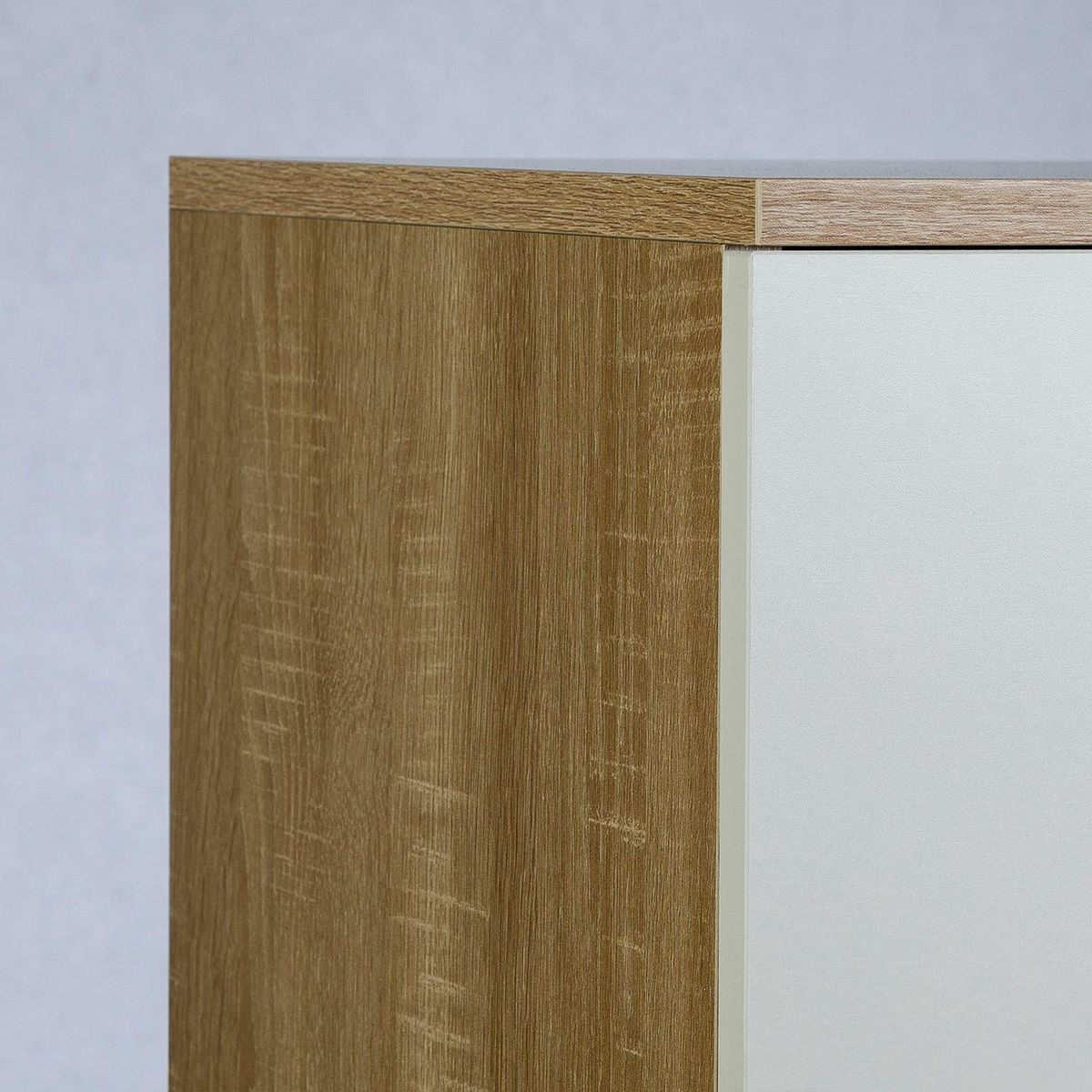 IDIMEX Buffet CHICAGO avec 4 tiroirs et 1 porte, en mélaminé