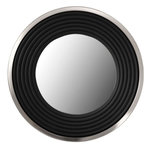 Paris Prix Miroir Mural Design  Eleganca  51cm Argent & Noir