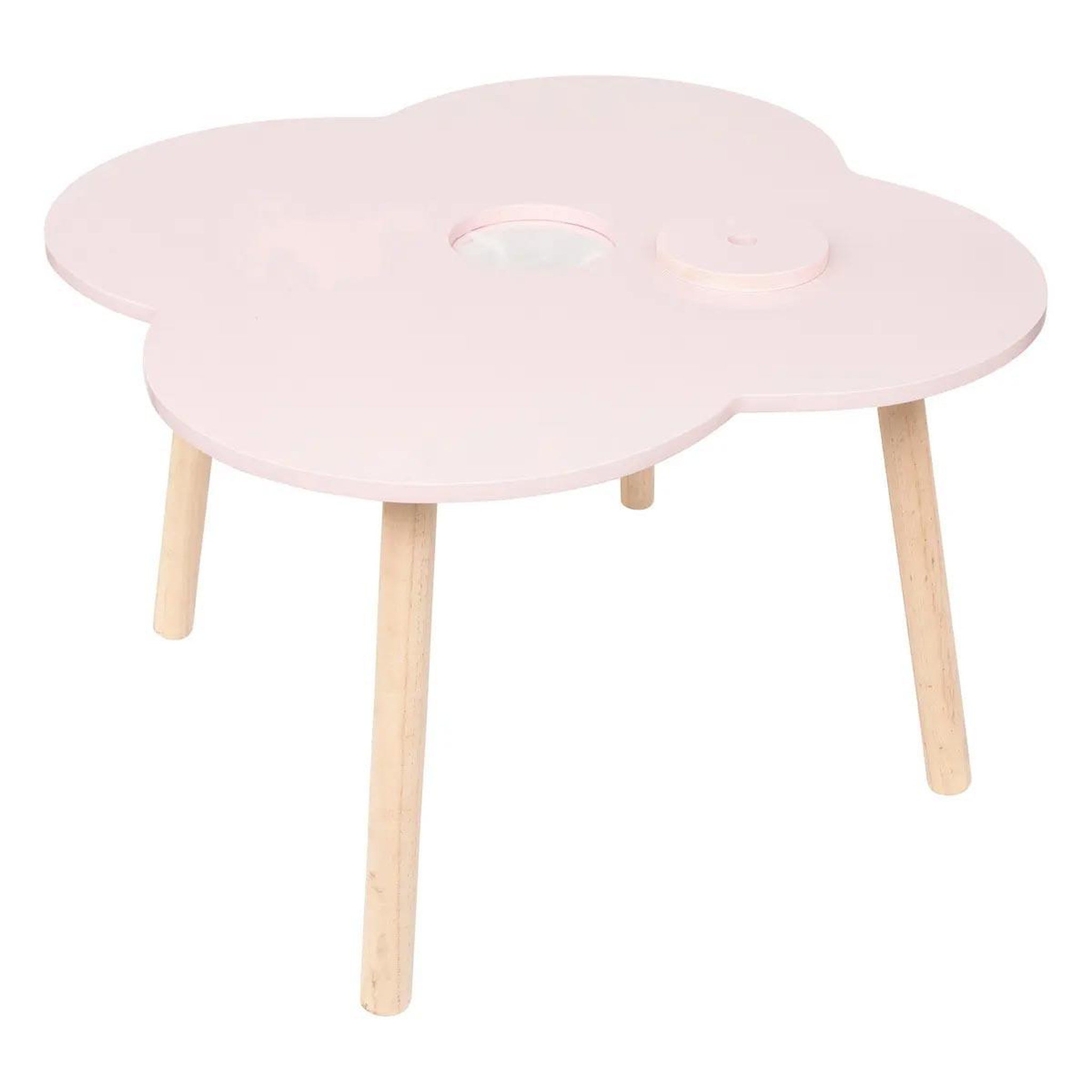 Voir la diapositive 2 : Atmosphera Kids Table enfant  douceur  51cm rose