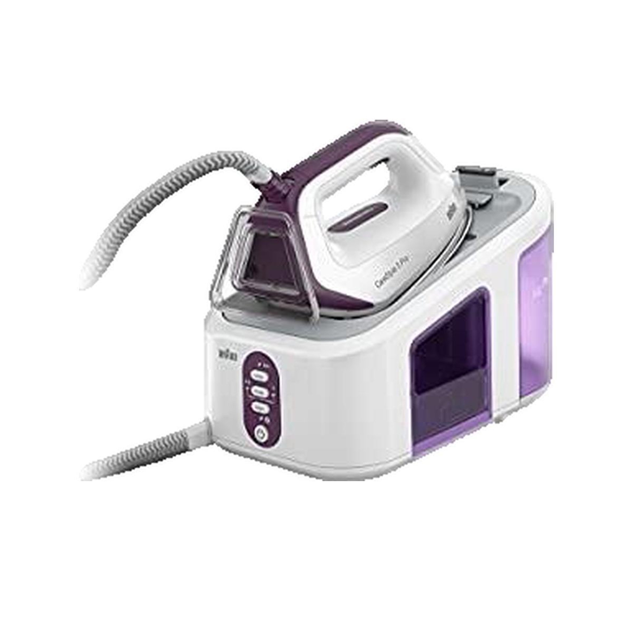 Voir la diapositive 1 : BRAUN Centrale vapeur Braun IS3155VI 2400 W Blanc