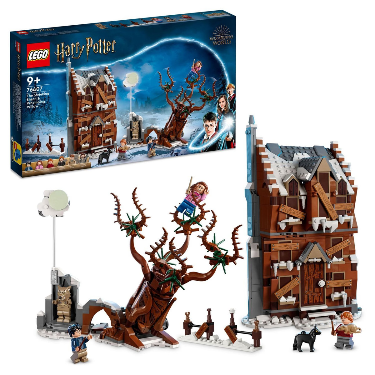 LEGO Harry Potter 76407 La Cabane Hurlante et le Saule Cogneur, Jouet et Minifigurine