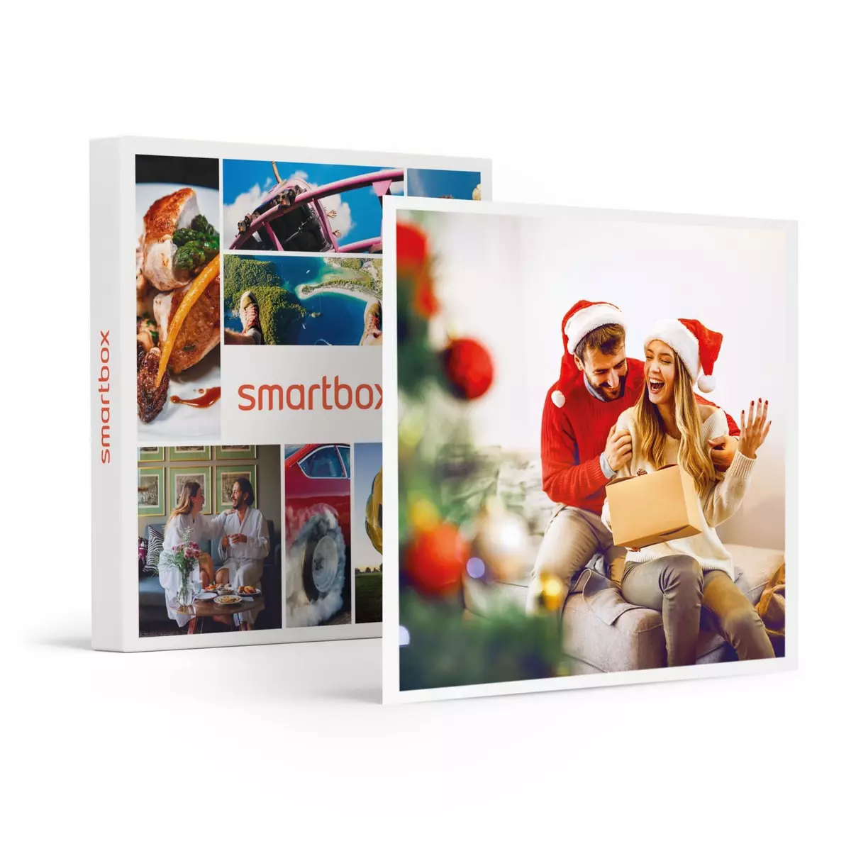 Smartbox Coffret cadeau de Noël : 1 séjour ou 1 activité en couple - Coffret Cadeau Multi-thèmes