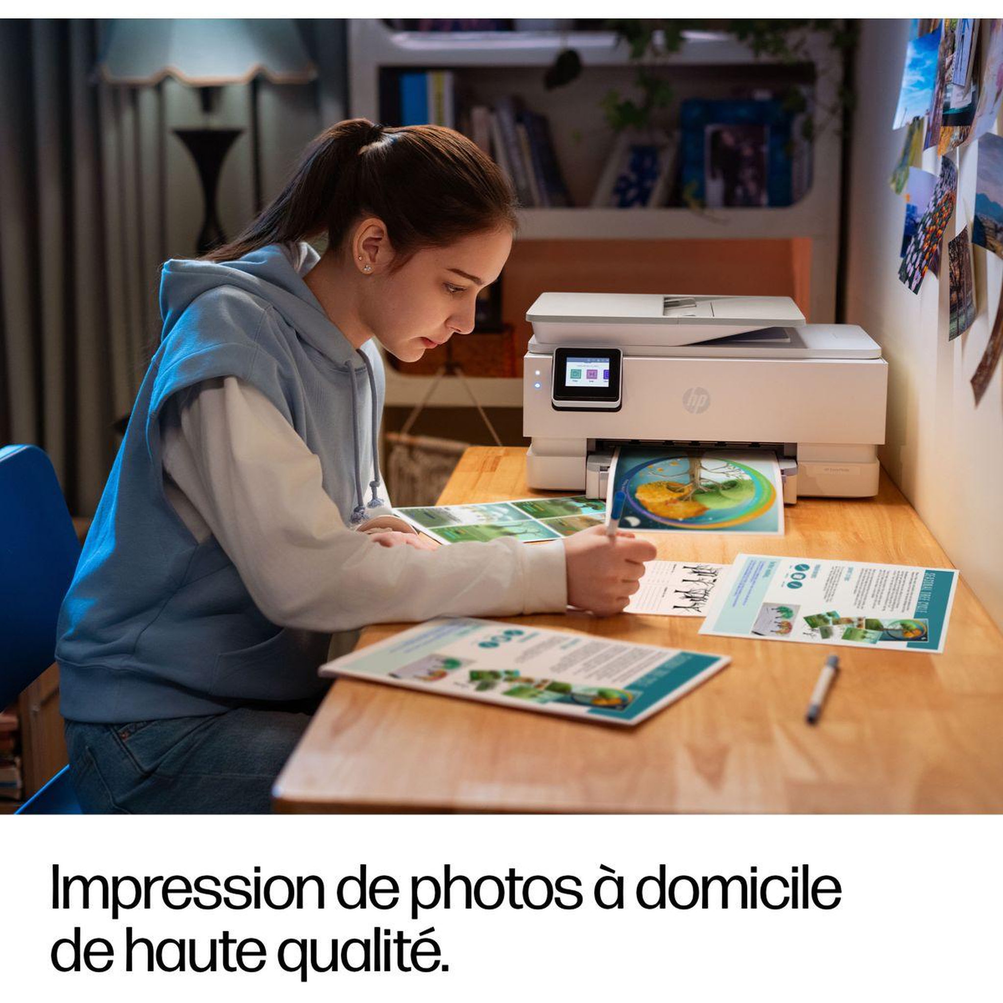 Voir la diapositive 5 : HP Imprimante jet d'encre envy photo 7934 éligible instant ink