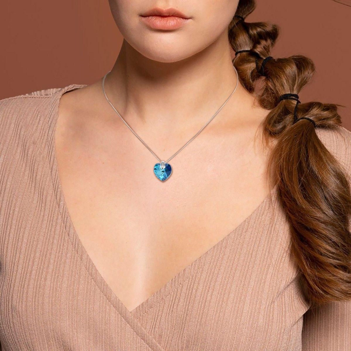 SC CRYSTAL Collier coeur par SC Crystal®